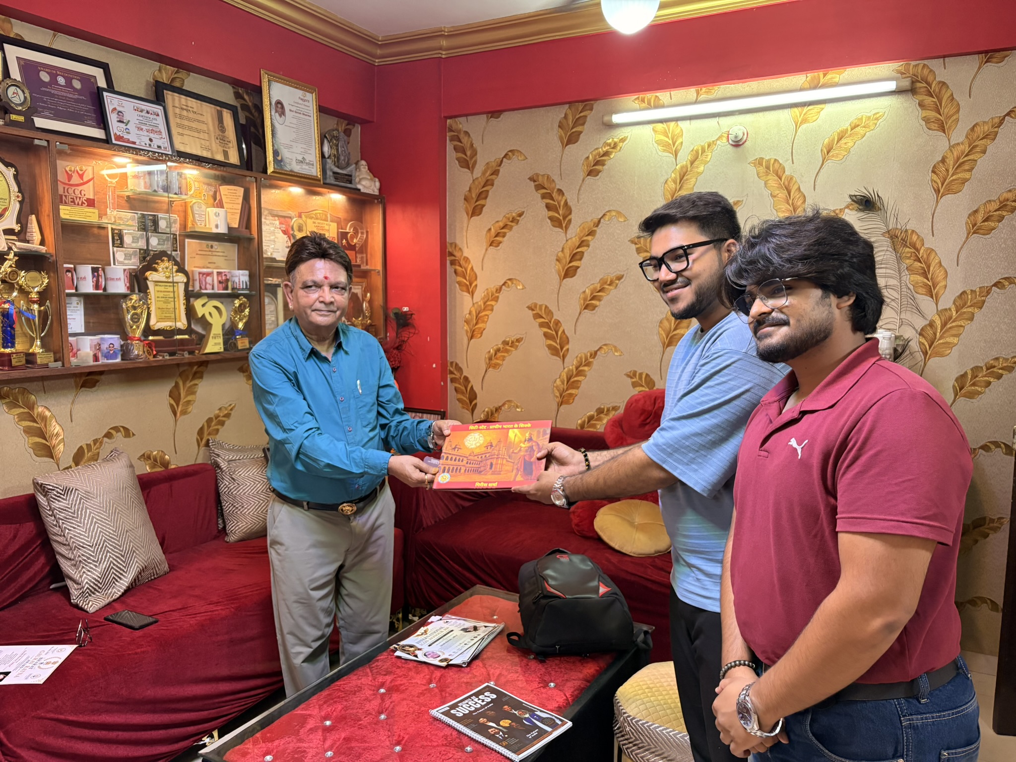  ChangeForLife Salutes Mr. Girish Sharma "Aditya" for his profound dedication to keeping the soul of ancient Indian history alive, accessible, and moving forward for generations to come!